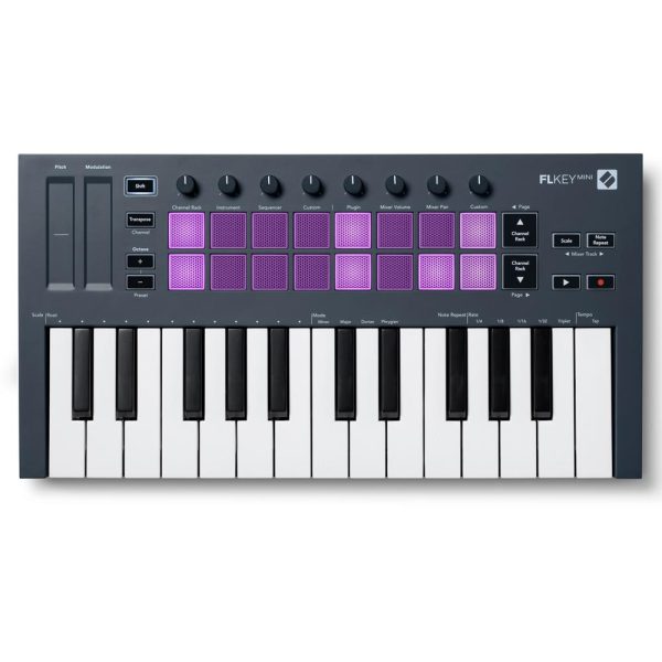 Novation FLkey Mini MIDI Keyboard for FL Studio with 1 Year Extended Warranty Online now