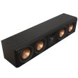 Klipsch RP-404C II Speaker: Enhanced Tweeter Ebony +Deco Gear Wire +Banana Plugs on Sale