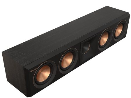 Klipsch RP-404C II Speaker: Enhanced Tweeter Ebony +Deco Gear Wire +Banana Plugs on Sale