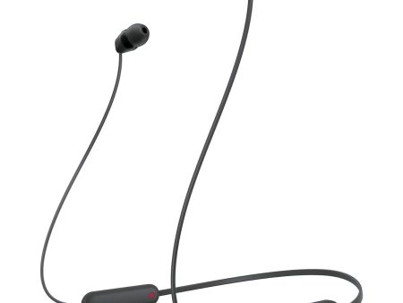 Sony WI-C100 Wireless In-Ear Headphones, Black Hot on Sale