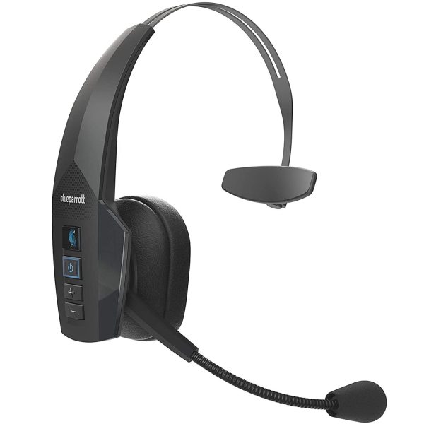 BlueParrott B350-XT Bluetooth Mono Noise-Canceling Headset + Power Bank + Protection Pack For Cheap