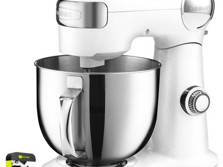 Cuisinart Precision Master 5.5-Quart Stand Mixer White Linen + Extended Warranty Online now