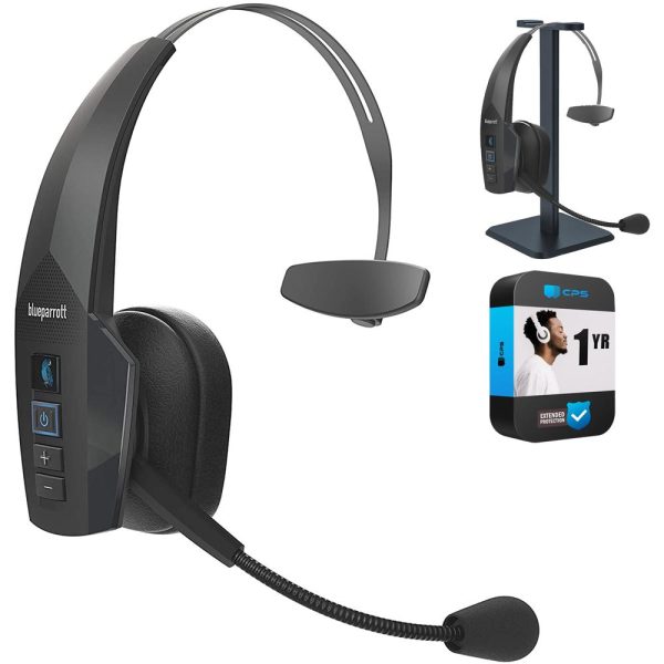 BlueParrott B350-XT Bluetooth Mono Noise-Canceling Headset w  Warranty Bundle Cheap