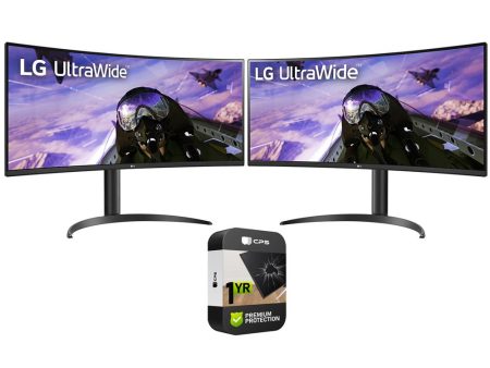 LG 34  Curved UltraWide QHD HDR FreeSync Monitor 2 Pack with 1 Year Warranty Online Hot Sale