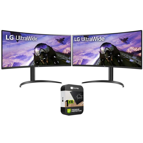 LG 34  Curved UltraWide QHD HDR FreeSync Monitor 2 Pack with 1 Year Warranty Online Hot Sale