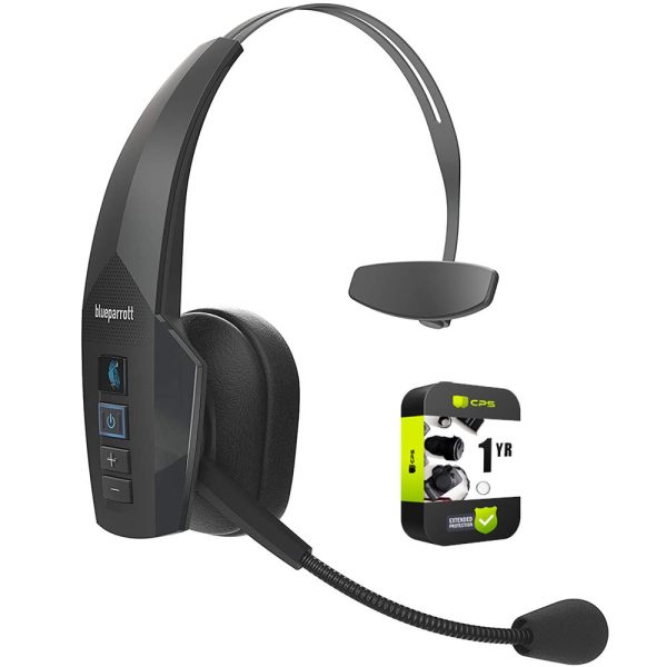 BlueParrott Bluetooth Mono Noise-Canceling Headset with 1 Year Extended Warranty Sale