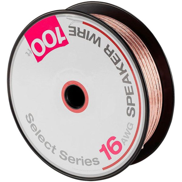 Deco Gear 100ft long 16 AWG Speaker Wire For Sale