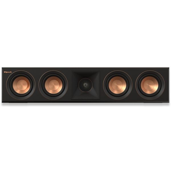 Klipsch RP-404C II Speaker: Enhanced Tweeter Ebony +Deco Gear Wire +Banana Plugs on Sale