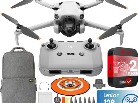 DJI Mini 4 Pro Drone Quadcopter 4K HDR Video Kit with RC-N2 Remote +Accessory Bundle Online