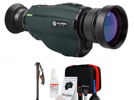 Alpen Optics Apex 54mm Thermal Monocular HD AMOLED Wi-Fi + Monopod Exclusive Kit Discount