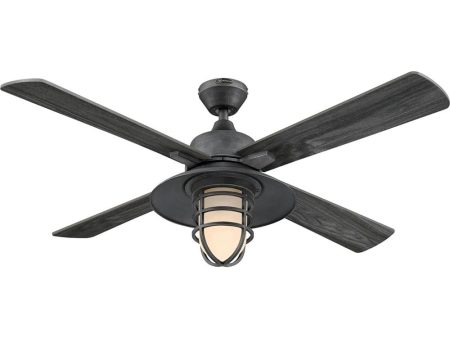 Westinghouse 7307000 Porto, Craftsman-Style 52  LED Ceiling Fan Light and Remote Control on Sale