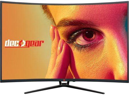 Deco Gear 39  Curved Gaming Monitor, 2560x1440, 1ms MPRT, 165 Hz, 4000:1, HDR 400, R3000 For Cheap