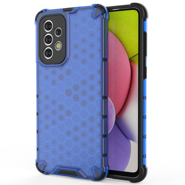 All-round Shockproof Protection Honeycomb Textured TPU + PC Phone Cover Back Case for Samsung Galaxy A33 5G Cheap