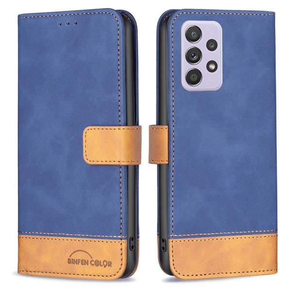 BINFEN COLOR BF Leather Case Series-7 for Samsung Galaxy A52 4G A52 5G A52s 5G, Style 11 Stand Wallet Design Anti-Fall  Folio Flip PU Leather Case with Soft TPU Inner Case Sale