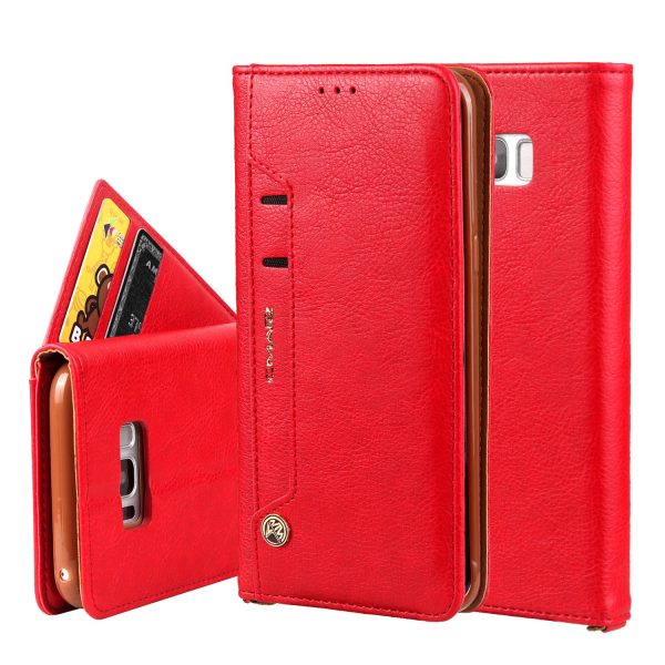 CMAI2 PU Leather Card Slots Flip Case with Stand for Samsung Galaxy S8 G950 Discount