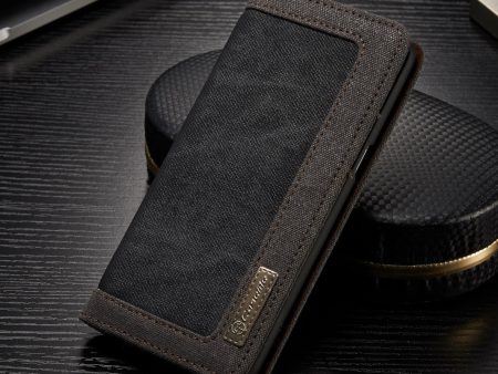 CASEME 006 Series Canvas Skin Leather Wallet Phone Case for Samsung Galaxy S8 G950 Online