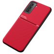 Built-in Metal Sheet Drop-resistant Cover Imprinting PU Leather + TPU Phone Case for Samsung Galaxy S21 5G Cheap