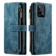 CASEME C30 Series for Samsung Galaxy A53 5G Supporting Stand Design PU Leather Phone Case Shockproof Zipper Pocket Wallet Cover For Cheap