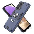 YB PC Series-1 for Samsung Galaxy A33 5G Protective Cover Hard PC + Soft TPU Camera Protection Case with Ring Kickstand Cheap