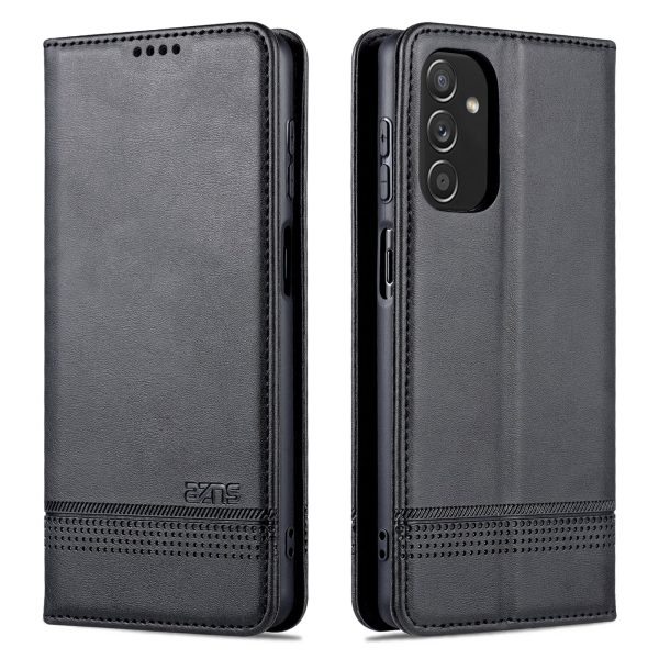 AZNS Magnetic Absorption PU Leather Flip Cover Stand Full Protection Wallet Phone Case for Samsung Galaxy M52 5G For Sale