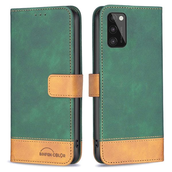 BINFEN COLOR BF Leather Case Series-7 for Samsung Galaxy A41 (Global Version), Style 11 Anti-Fingerprint Matte Texture PU Leather Case with TPU Inner Case Online Sale