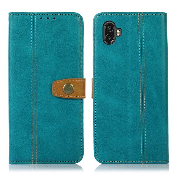 For Samsung Galaxy Xcover 6 Pro Flip Book PU Leather Phone Case Shockproof TPU Inner Shell Stand Wallet Folio Cover Fashion