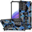 Camouflage Pattern Phone Protective Shell for Samsung Galaxy A33 5G, Magnet Sheet Design Phone Case with Kickstand Cheap