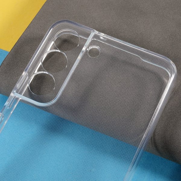 Clear Transparent 2.0mm Soft TPU Bumper Inner Anti-Watermark Phone Case for Samsung Galaxy S22+ 5G on Sale