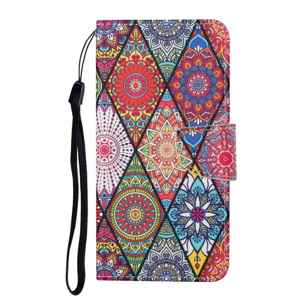 Colorful Pattern Printing Stand Wallet Shell Leather Phone Case for Samsung Galaxy S21+ 5G Online Hot Sale