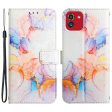 YB Pattern Printing Series-5 for Samsung Galaxy A03 (166.5 x 75.98 x 9.14mm) Marble Pattern PU Leather Stand Flip Cover Inner TPU Wallet Protective Cover with Strap Discount