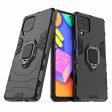 Cool Guard 2-in-1 Ring Holder Kickstand PC TPU Hybrid Case for Samsung Galaxy M62   Galaxy F62 Sale