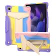 Foldable T-shaped Tablet Case with Kickstand PC Silicone Shockproof Protector Cover for Samsung Galaxy Tab A8 10.5 (2021) Online now