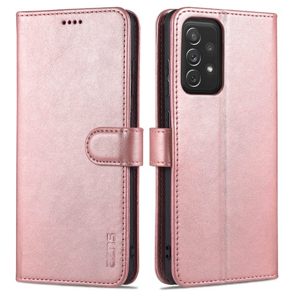 AZNS PU Leather Phone Cover Case for Samsung Galaxy A72 4G 5G Fashion