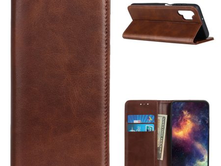 Wallet Stand Split Leather Magnetic Closure Protective Case for Samsung Galaxy A32 4G (EU Version) For Cheap