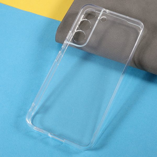 Clear Transparent 2.0mm Soft TPU Bumper Inner Anti-Watermark Phone Case for Samsung Galaxy S22+ 5G on Sale