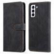 AZNS Wallet Stand Leather Case Magnetic Closure Anti-fall Flip Phone Case Protector for Samsung Galaxy S22 5G Online