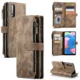 CASEME C30 Series for Samsung Galaxy A30s A50 A50s Viewing Stand Design PU Leather Phone Case Zipper Pocket Wallet Phone Cover Discount