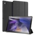 DUX DUCIS DOMO Series for Samsung Galaxy Tab A8 10.5 (2021) Tri-fold Stand PU Leather + PC Shockproof Tablet Case Cover with Auto Sleep Wake Online now