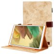 Cloth Texture Leather Stand Tablet Cover for Samsung Galaxy Tab A7 Lite 8.7-inch SM-T220 (Wi-Fi) SM-T225 For Discount