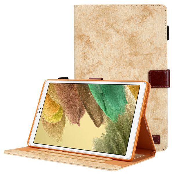 Cloth Texture Leather Stand Tablet Cover for Samsung Galaxy Tab A7 Lite 8.7-inch SM-T220 (Wi-Fi) SM-T225 For Discount