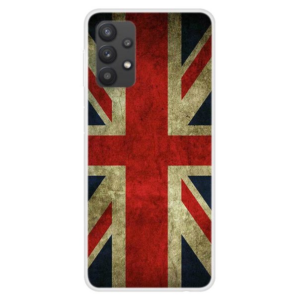 Anti-drop Slim Case for Samsung Galaxy A32 4G (EU Version) Pattern Printed Protective TPU Phone Cover Online Sale