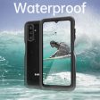 IP68 Waterproof Phone Case for Samsung Galaxy A13 5G Shockproof Dust-proof Phone Cover with Screen Protector Full Body Protective Case Support Fingerprint Unlock For Sale