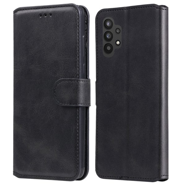 Classic Textured Wallet Stand Flip Leather Phone Case for Samsung Galaxy A32 5G M32 5G Cheap