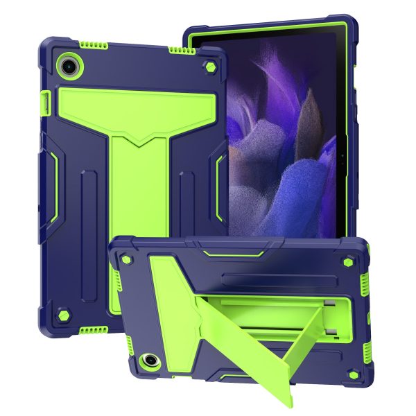 Foldable T-shaped Tablet Case with Kickstand PC Silicone Shockproof Protector Cover for Samsung Galaxy Tab A8 10.5 (2021) Online now