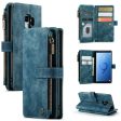 CASEME C30 Series for Samsung Galaxy S9 Supporting Stand Design PU Leather Phone Case Shockproof Zipper Pocket Wallet Phone Cover Online