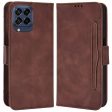 Anti-dust Smartphone Bag Case for Samsung Galaxy M53 5G, Magnetic Flip Wallet Style Stand Shockproof PU Leather Phone Cover Supply