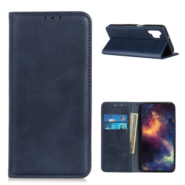 Wallet Stand Split Leather Magnetic Closure Protective Case for Samsung Galaxy A32 4G (EU Version) For Cheap