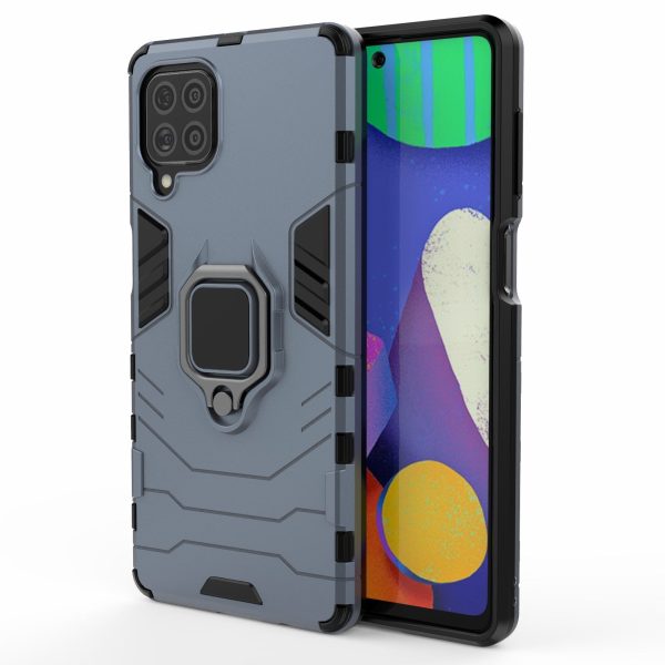 Cool Guard 2-in-1 Ring Holder Kickstand PC TPU Hybrid Case for Samsung Galaxy M62   Galaxy F62 Sale