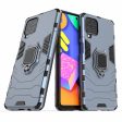 Cool Guard 2-in-1 Ring Holder Kickstand PC TPU Hybrid Case for Samsung Galaxy M62   Galaxy F62 Sale