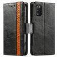 CASENEO 002 Series Business Stand Wallet Splicing PU Leather Phone Cover Magnetic Closure Phone Case for Samsung Galaxy A41 (Global Version) Online